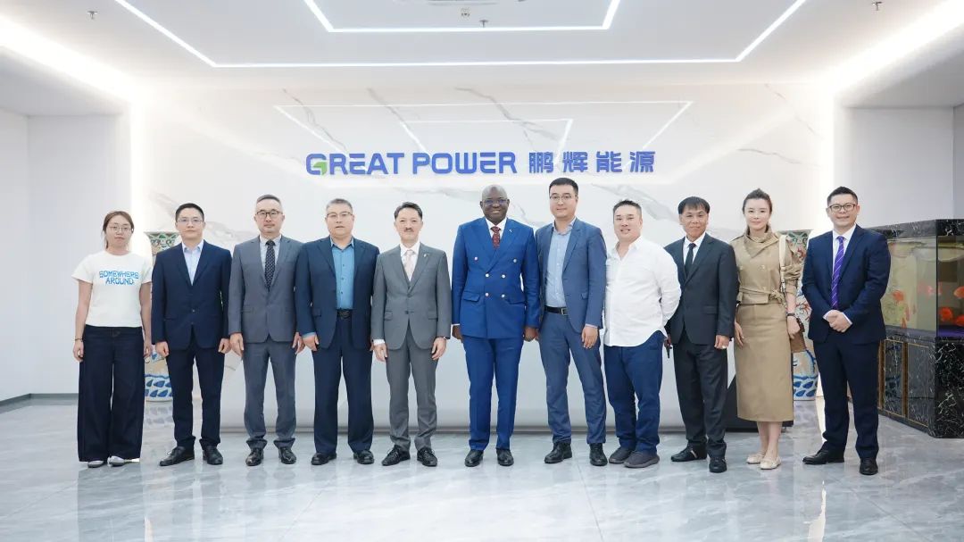 岡比亞共和國(guó)駐華大使到訪鵬輝能源，共商西非光儲(chǔ)項(xiàng)目合作